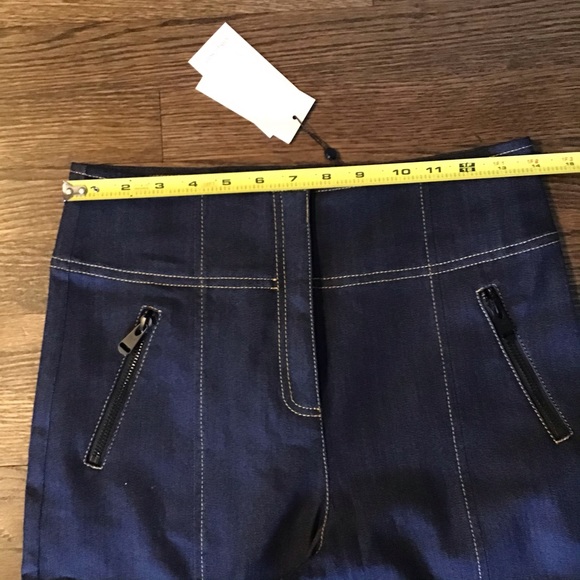 Cinq A Sept Dark Blue Denim Cullots/jeans size 4/6 - Picture 9 of 15